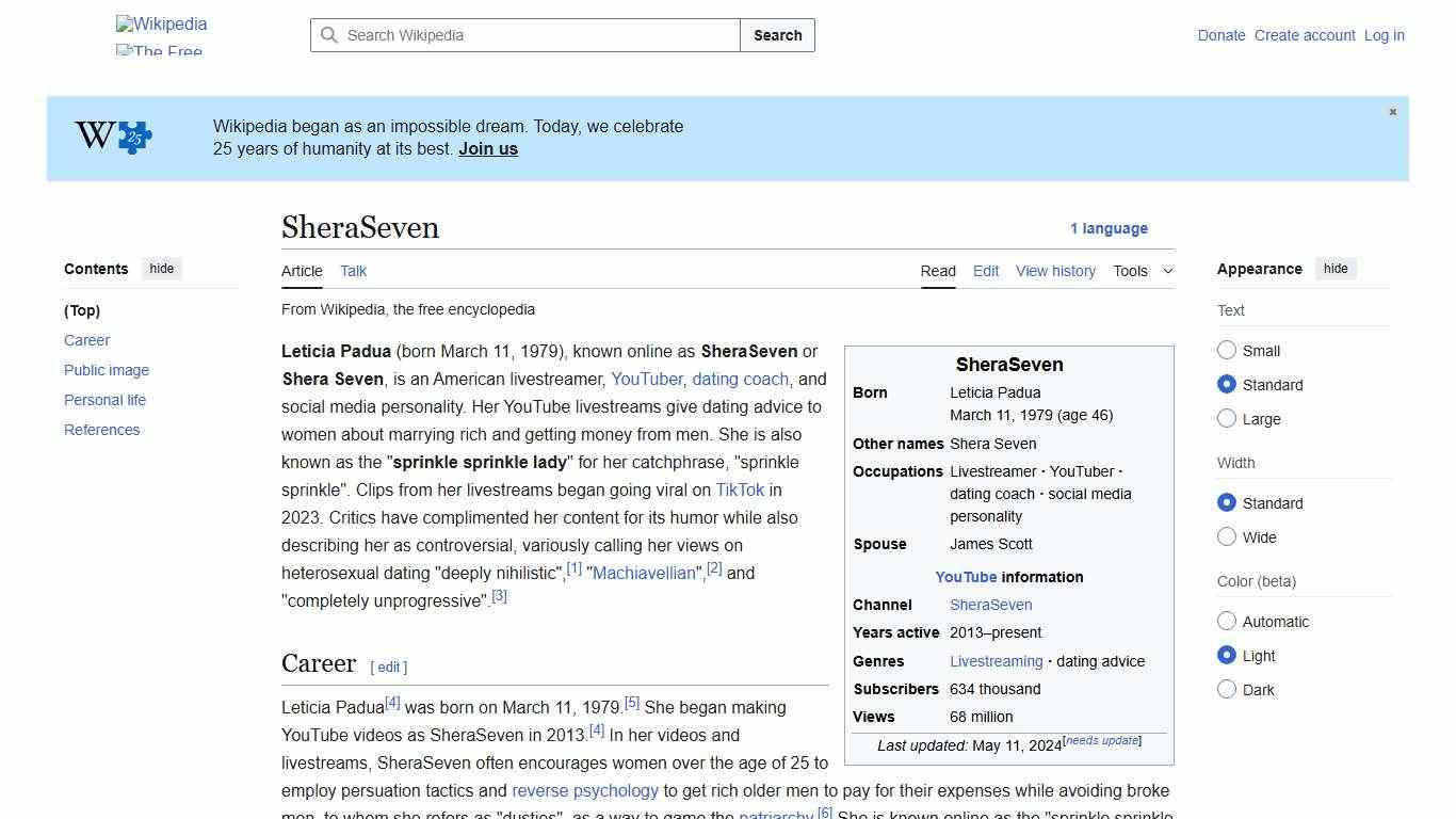 SheraSeven - Wikipedia